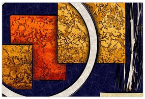 Obraz abstrakcie (90x60 cm)