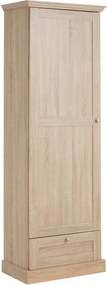 Šatníková skriňa v dekore duba v prírodnej farbe 60x180 cm Binz – Støraa