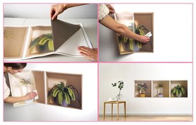 Samolepka s 3D efektom Fanastick Buddha Statue