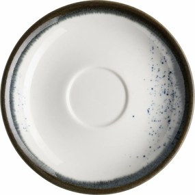Mäser Espresso tanier Pintar Biele modré bodky 13cm, S