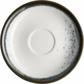 Mäser Espresso tanier Pintar Biele modré bodky 13cm, S