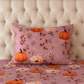 Obliečka na vankúš z mikrovlákna PUMPKINS ROSAVIE 50x70 cm, staroružový