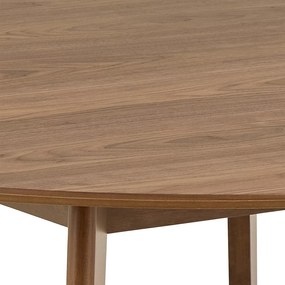 Jedálenský okrúhly stôl Roxby 140 cm orech