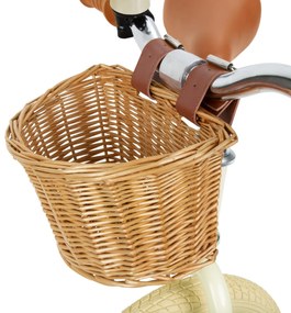 Balančný bicykel Kidwell Classy 12" s košíkom a zvončekom pre deti od 18 mesiacov