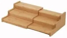 5Five® Organizér na korenie, schodíky, 3 poschodia, výsuvný, STEPS