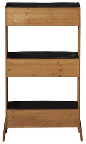 Parkside 373161 Vyvýšený záhon s tromi hrantíkmi 70 x 115 x 40,5 cm Teak