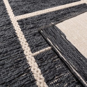 Koberec Velvet beige/petrol blue 160x230cm