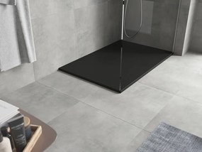 Mexen Hugo, SMC obdĺžniková sprchová vanička 120 x 70 cm, čierna matná, 42707012
