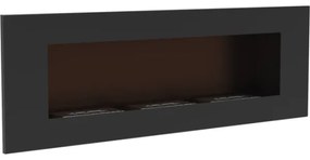Kratki DELTA3/TUV - Vstavaný BIO krb DELTA3 40x120 cm 3x1,1kW čierna