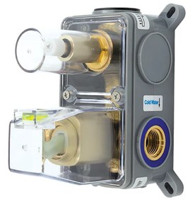 Laveo Tores, vaňová súprava pod omietku, čierna matná, LAV-BVT_711P