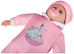 Playtive Bábika Kim vydávajúca zvuky, 38 cm (bledoružová)  (100367362)