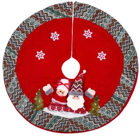 Podložka pod vianočný stromček YX22025 červená