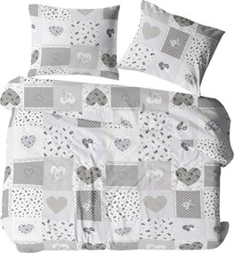 KREPOVÉ OBLIEČKY KORALOVE 160X200 CM, 2KS 70X80 CM VZOROVANÉ