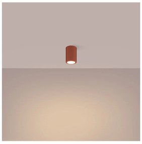 Bodové svietidlo v tehlovej farbe Gleam – Sollux