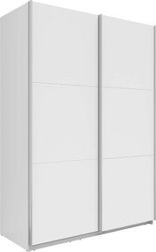 XXXLutz ŠAT. SKRIŇA S POSUV. DVERAMI, biela, 150/216/64 cm Boxxx - Skrine - 002427027901