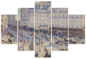 Obraz - Camille Pissarro, The Place du Havre, reprodukcia (150x105 cm)