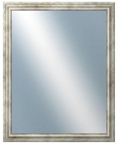 DANTIK - Zrkadlo v rámu, rozmer s rámom 40x50 cm z lišty TRITON strieborná (2143)