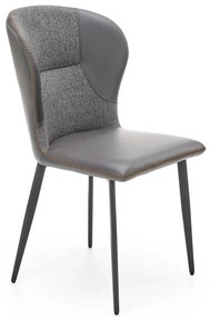 HALMAR Jedálenská stolička K466 sivá