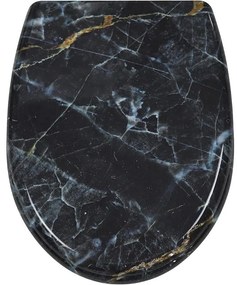 Wc doska duropalst black mramor