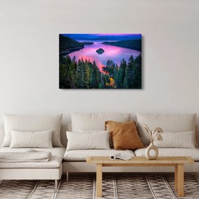Obraz - Jazero Tahoe, Sierra Nevada, Kalifornia, USA (90x60 cm)