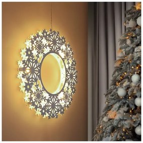 Solight 1V297 - Vianočný LED veniec 10xLED/2xAA, teplé biele svetlo