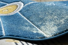 Dywany Łuszczów, Detský kusový koberec Petit Helicopter blue, 120x170, modrá, detská izba