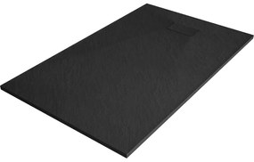 Mexen Hugo, SMC obdĺžniková sprchová vanička 150 x 90 cm, čierna matná, 42709015
