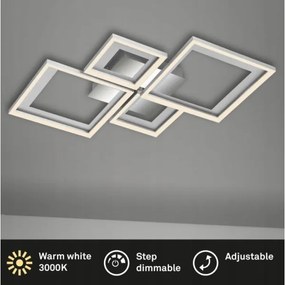 Briloner 3727-019 - LED Stmievateľné stropné svietidlo FRAME LED/38W/230V