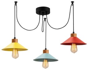 Luster na lanku MANAVGAT 3xE27/100W/230V pavúk