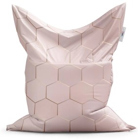 Sablio Sedací vak Rose gold - 150x100 cm