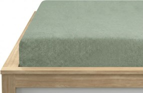 Froté plachta EXCLUSIVE svetlo olivové 90 x 200 cm