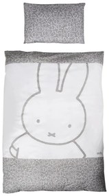 Bavlnené detské obliečky do postieľky 100x135 cm Miffy – Roba