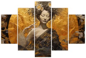 Obraz - Japonská dáma (150x105 cm)