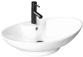 Rea Rosa umývadlo, 65 x 44 cm, biela, REA-00692