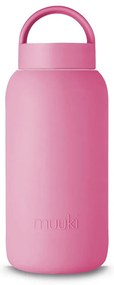 Ružová cestovná fľaša 500 ml Flamingo Pink – Muuki