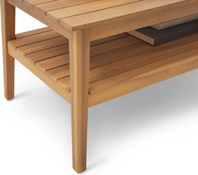 Záhradný konferenčný stolík, cca 80 x 50 cm