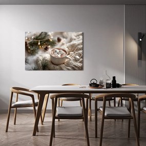 Obraz vianočná pohoda s kakaom