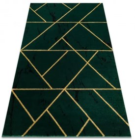 Koberec EMERALD exkluzívny/glamour zelený / zlatý Veľkosť: 120x170cm