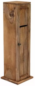 furniture-nabytek.cz - Skrinka na toaletný papier 20x80x20 z dreva palisander