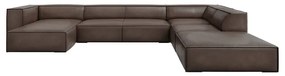 Hnedá kožená rohová pohovka (pravý roh) Madame - Windsor &amp; Co Sofas