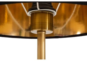 Čierna stolová lampa Mauro Ferretti Parrots