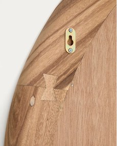 Nástenné zrkadlo s dreveným rámom 60x107 cm Selom – Kave Home