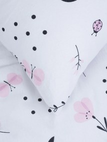 Predĺžené flanelové obliečky - Lúka