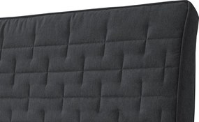 Posteľ Rita 180x200 cm, antracitová látka