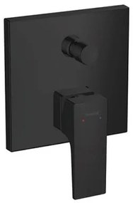 Sprchová a vaňová batéria Hansgrohe Metropol bez podomietkového telesa matná čierna 32545670, 1 ks