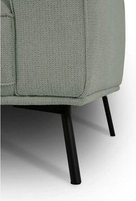 Zelená ženilková rohová pohovka (ľavý roh/do L) Amsterdam – Scandic