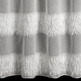 ZÁCLONA NA KRÚŽKOCH MARGARET4 140X250 CM KRÉMOVÁ