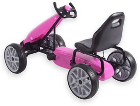 Šlapacia motokára POWER ružová
