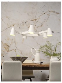 Sivé závesné svietidlo Biarritz – it's about RoMi