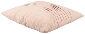 Ružový bavlnený vankúš PT LIVING Wave, 45 x 45 cm